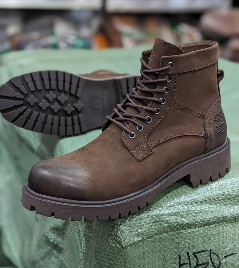 Men's stylish leather casual boot