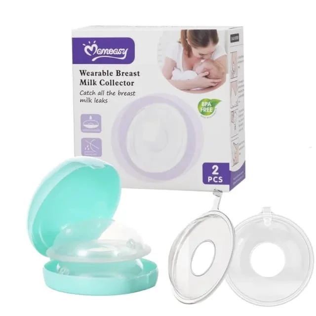 Wearable Silicone breastmilk collectors/2 pieces