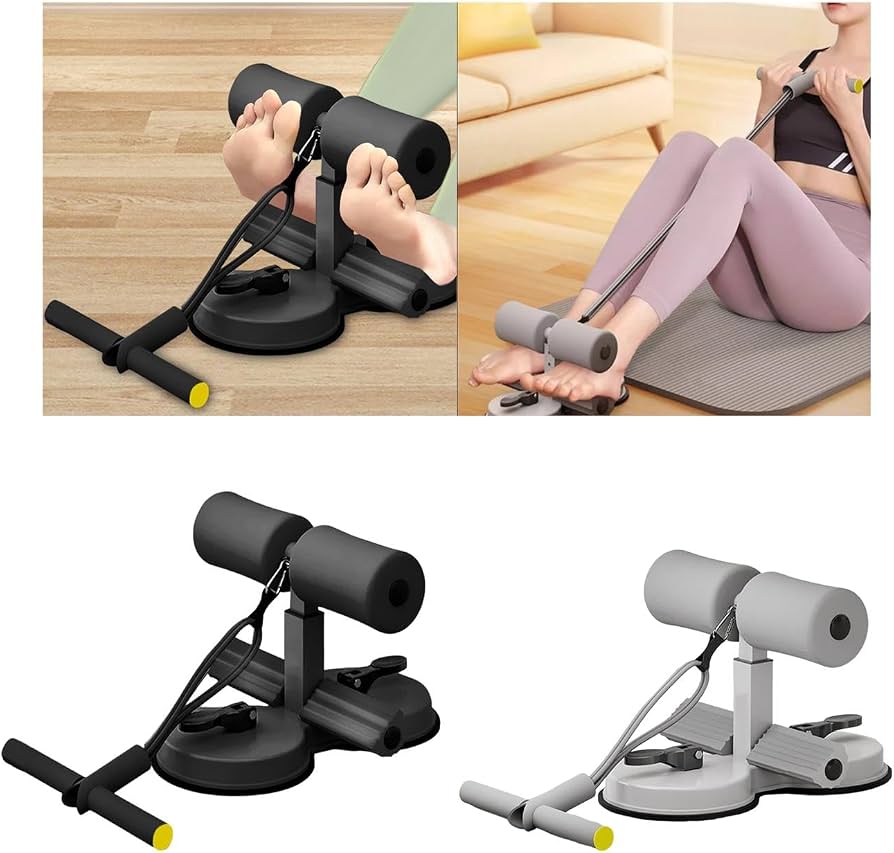 sit-up bar with resistance bands
