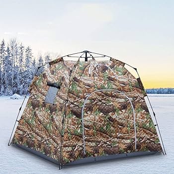 Automatic hydraulic pop-up camping tent - 6 people