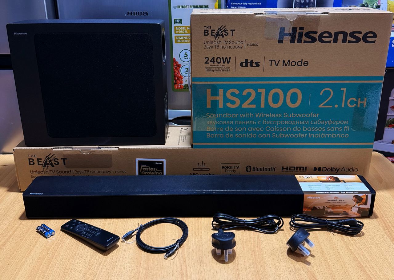 Hisense HS2100-the beast sound bar