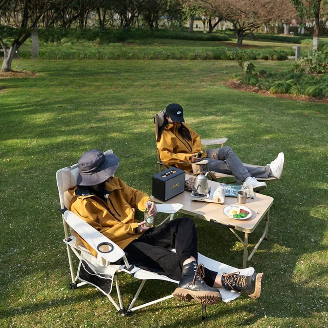 Mobi Garden Foldable Reclining Camping Lounger