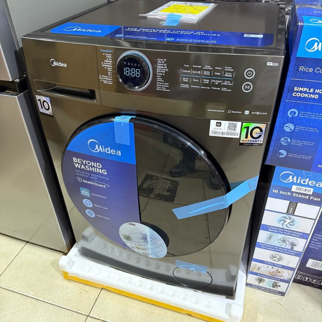 Midea 10kg smart AI washing machine