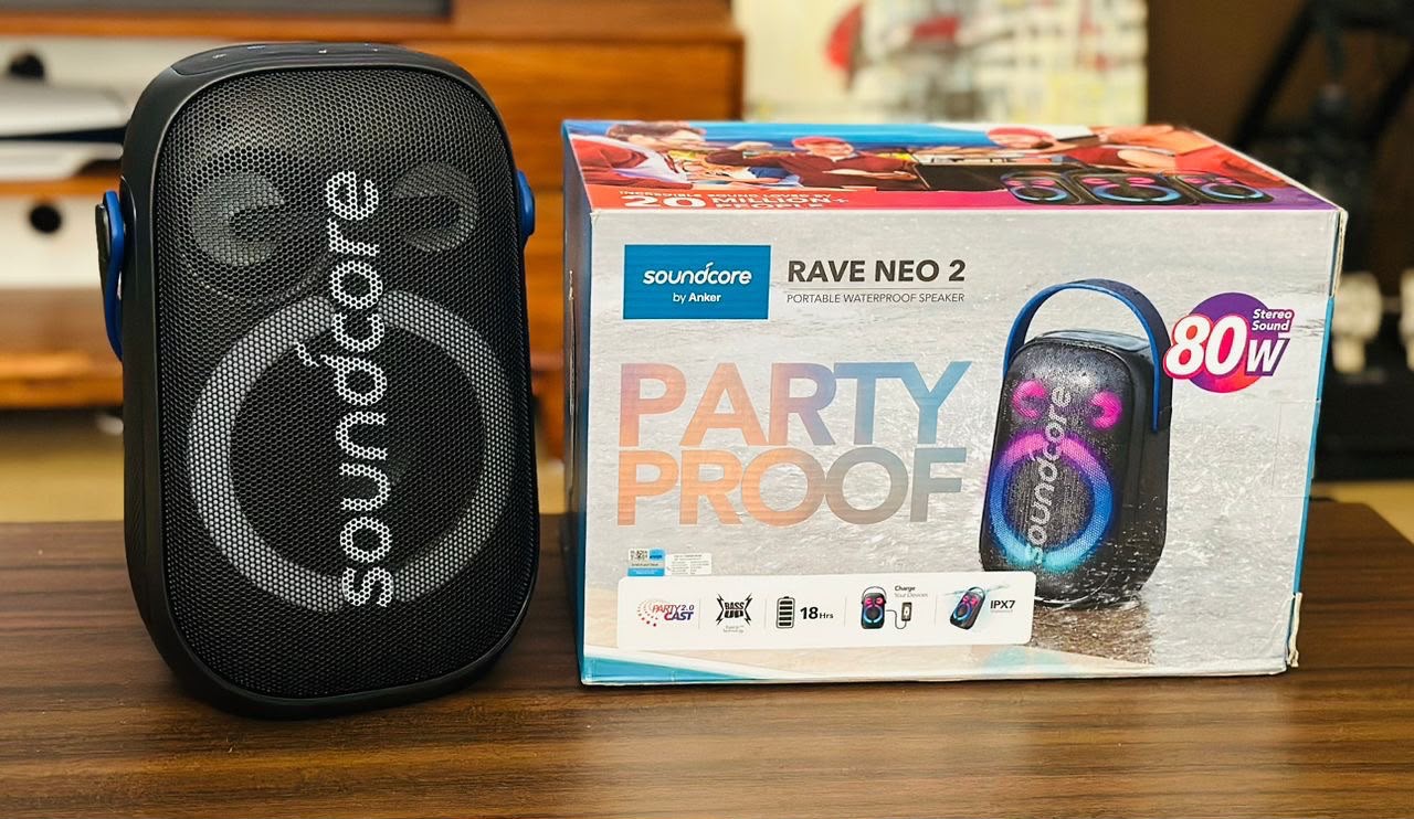 Soundcore Rave Neo 2 portable speaker