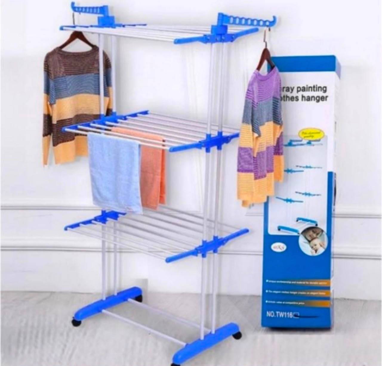 3-tier clothes hanger