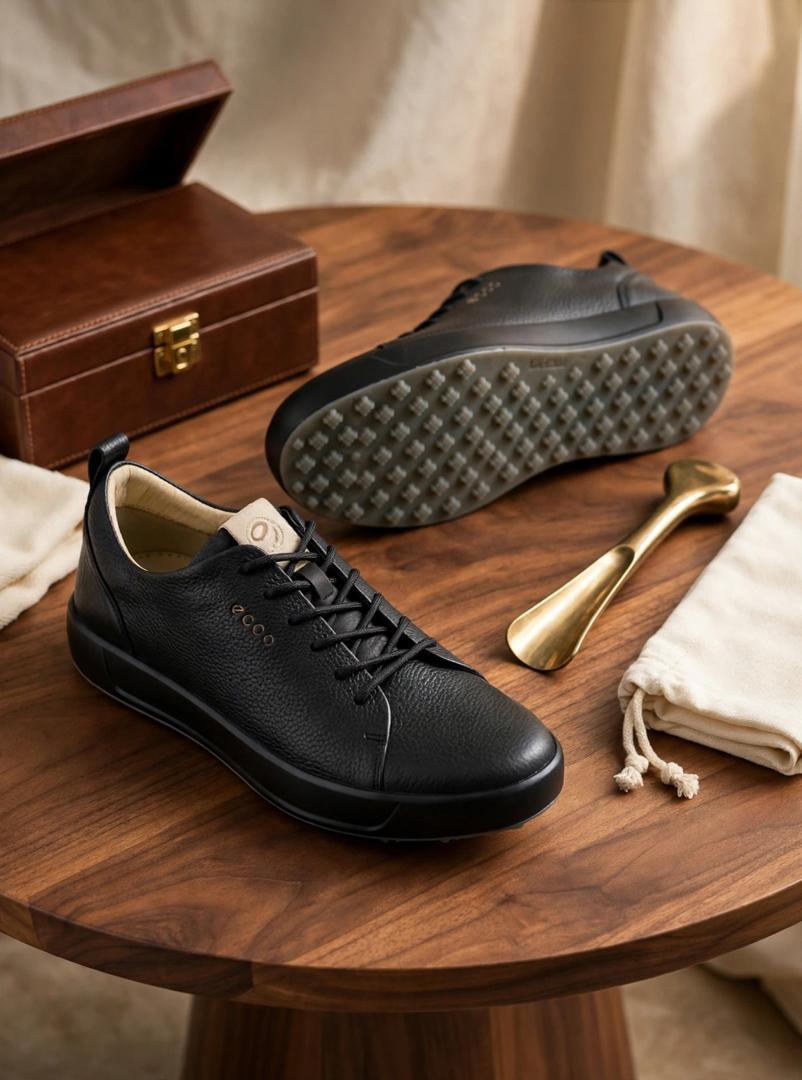 Leather gentle shoes