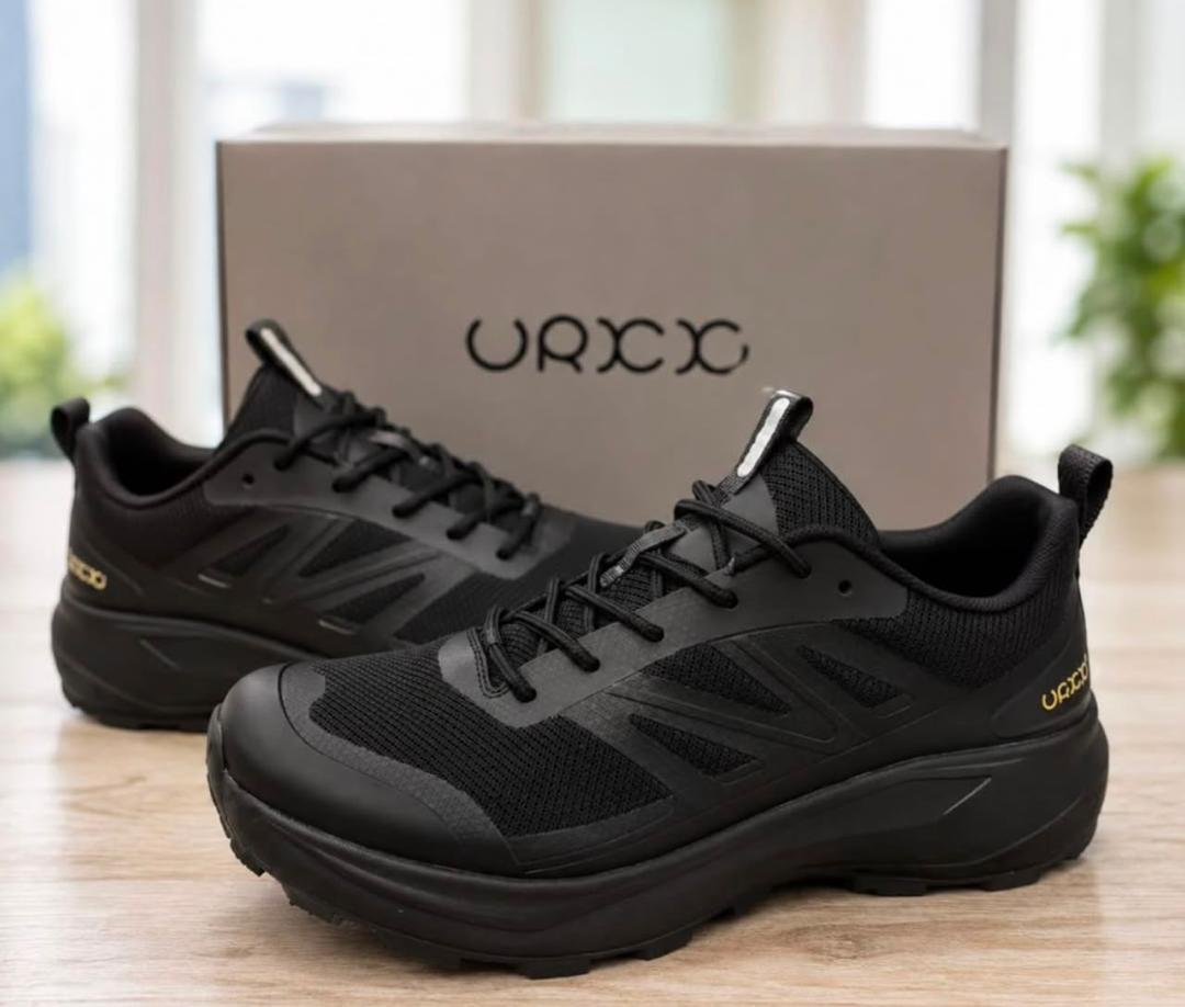 URXX "VRKK" all-black sports sneaker