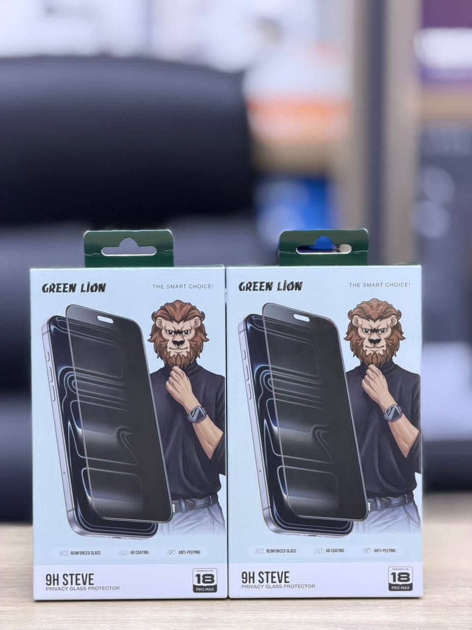 Green Lion Privacy Tempered Glass Screen Protector for iPhone 18 Pro Max