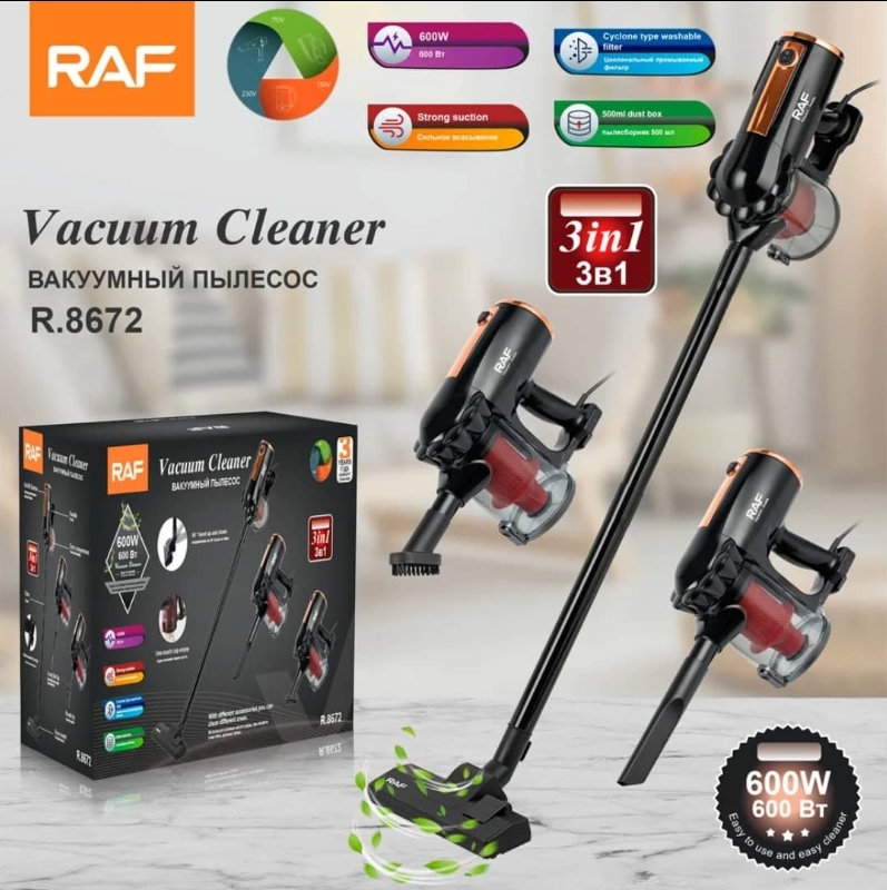 RAF 3-IN-1 wired vacuum cleaner