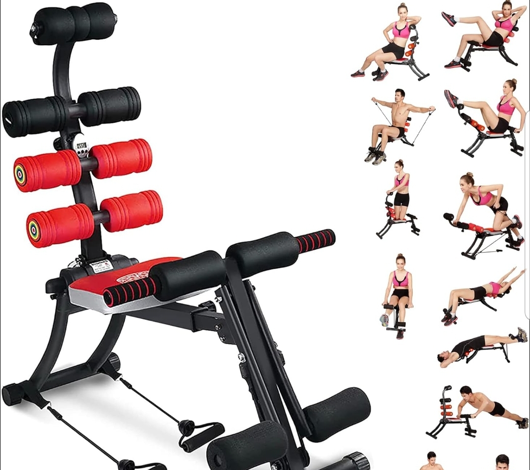 6 in 1 Foldable workout bench / Body Sculpture Perfect Core Trimmer