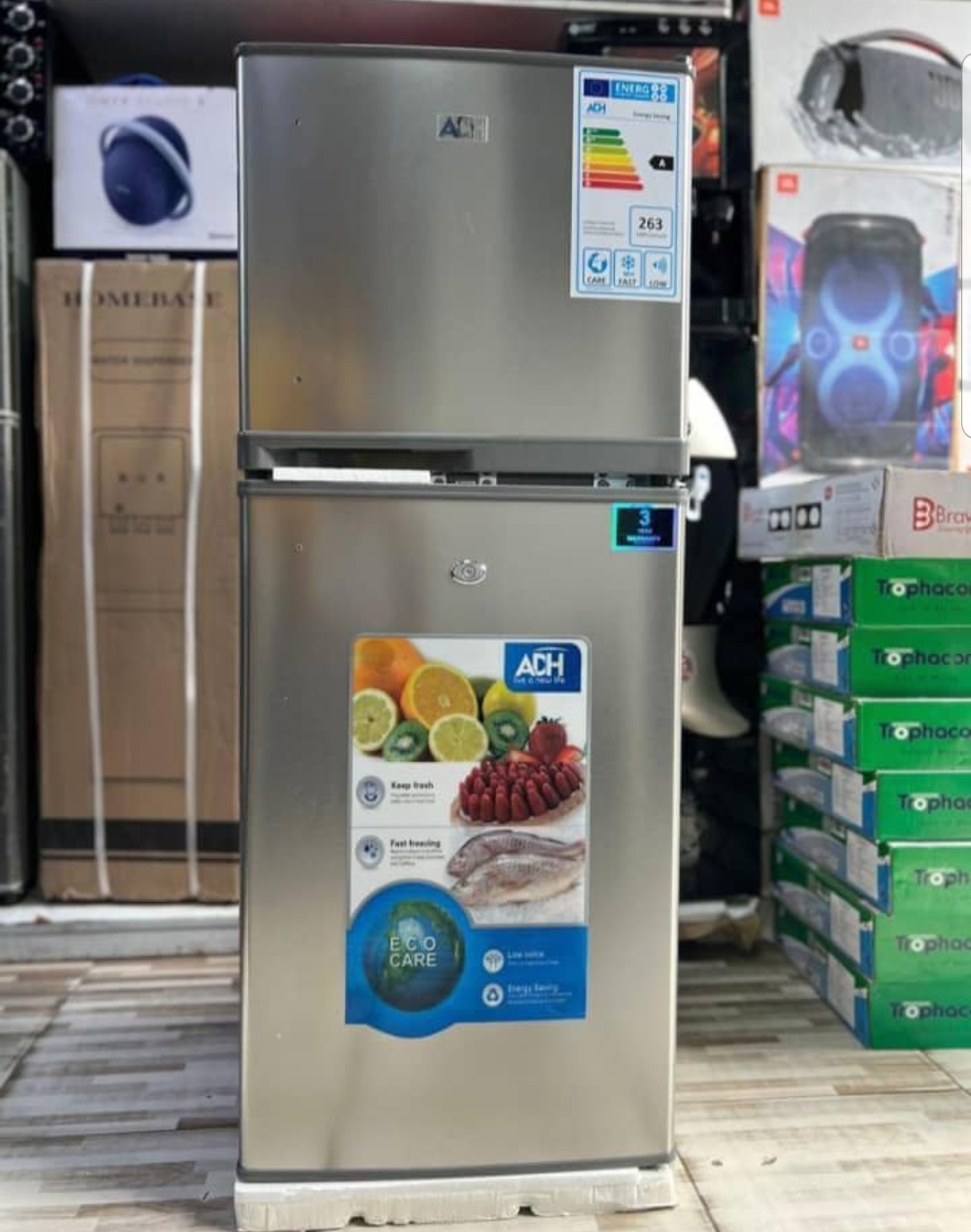 ADH 138 litres double door fridge /  refrigerator