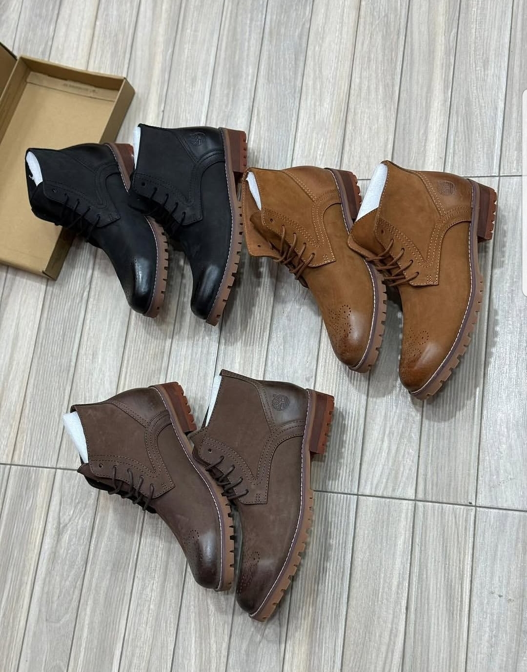 Timberland Men's Leather oxford Brogue Boots