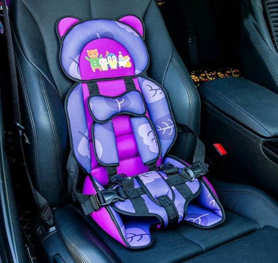 Portable child car safety seat